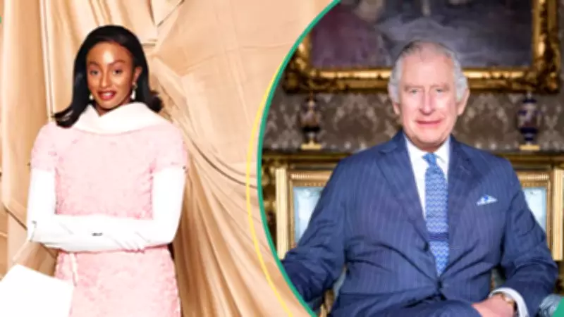 DJ Cuppy Poses with King Charles III During Royal Ambassadorial Duties