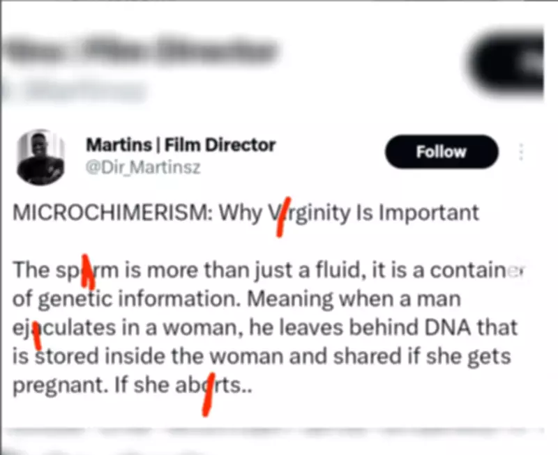 Film Director's DNA Claim Sparks Online Debate on Virginity and Science