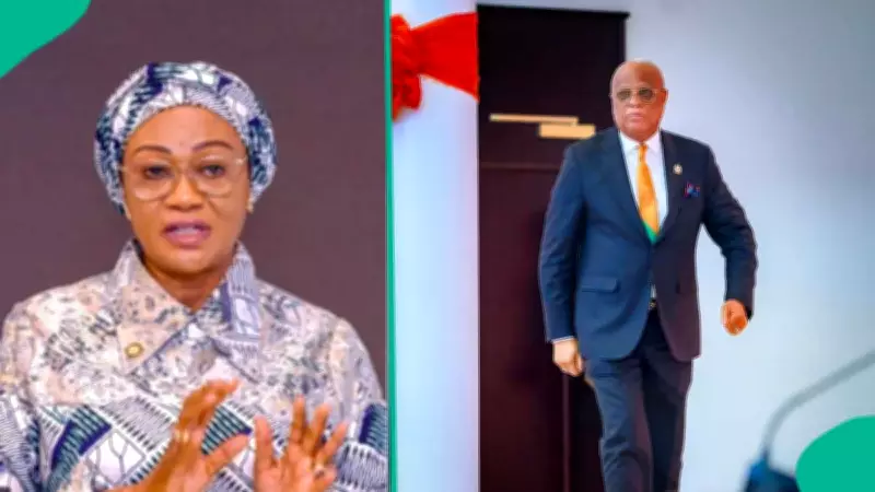 First Lady Oluremi Tinubu's Playful Table Tennis Match with Akwa Ibom Governor Goes Viral