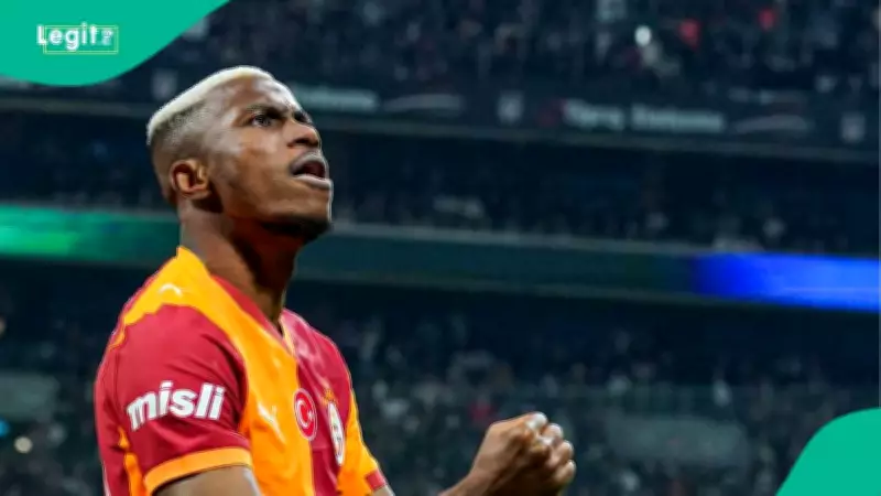 Former Besiktas Director Hails Osimhen as 'Greatest Striker' in Region After Derby Heroics