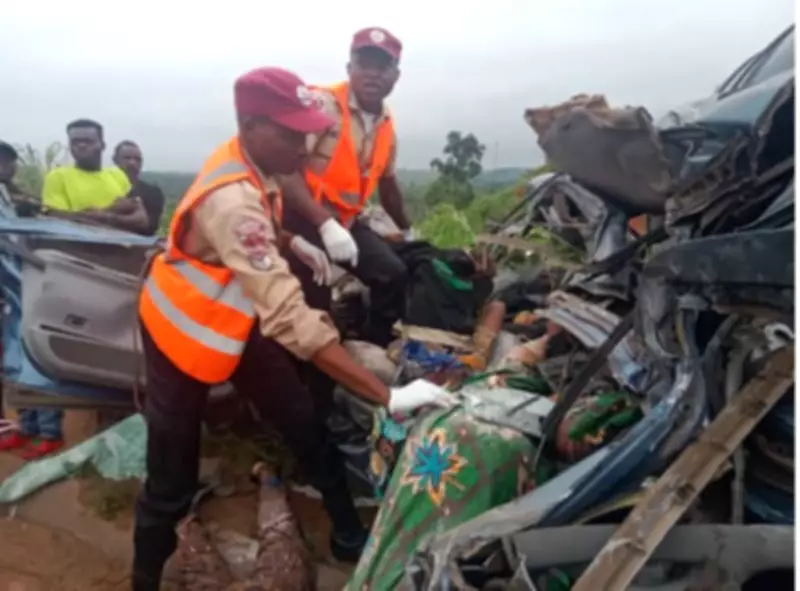 Four Killed in Ogun Expressway Crash as Bus Rams into Stationary Truck