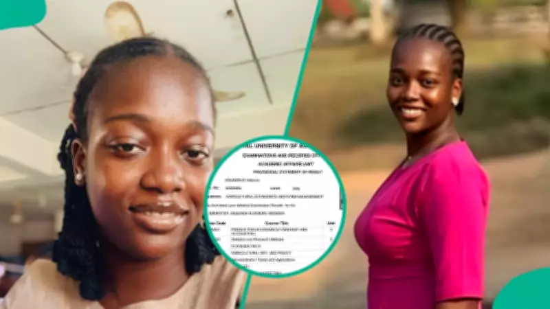 FUNAAB Student Achieves Perfect 5.0 GPA in Final Year, Shares Results Online