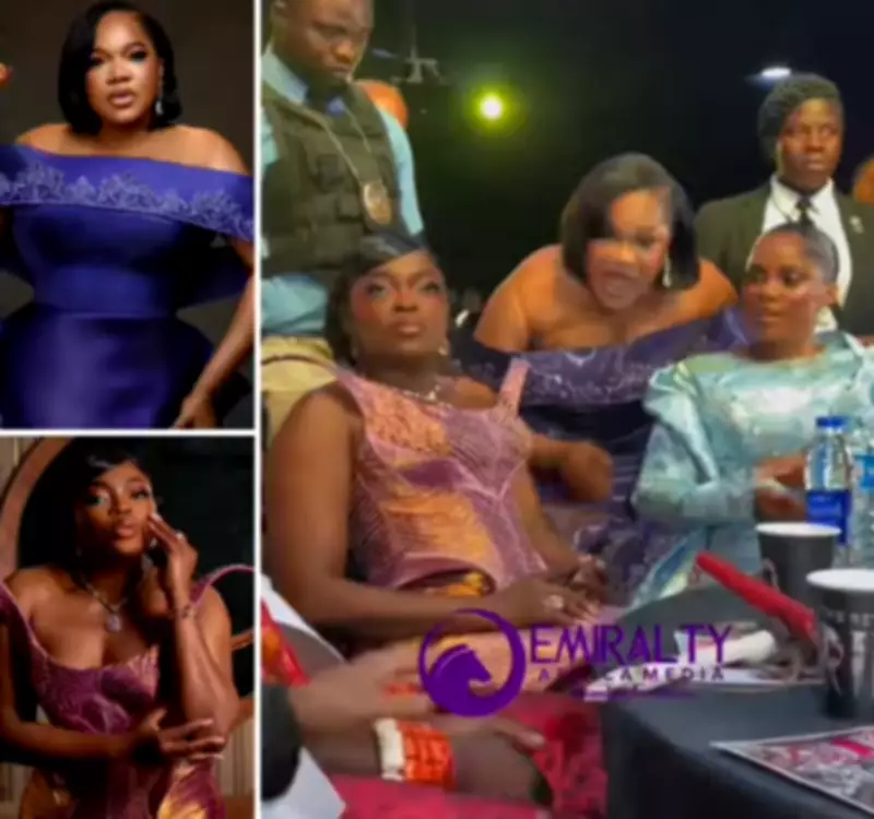 Funke Akindele Snubs Toyin Abraham at Movie Premiere, Sparks Social Media Buzz