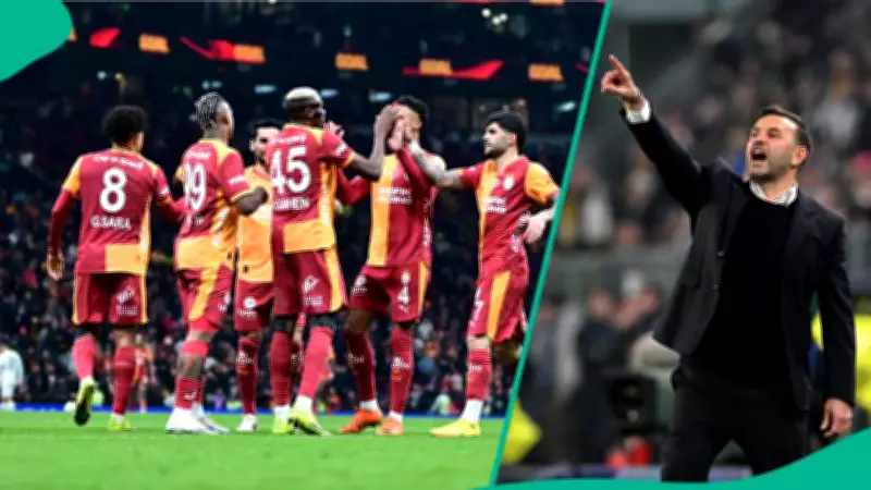 Galatasaray Coach Warns Osimhen and Team Ahead of Liverpool Champions League Clash