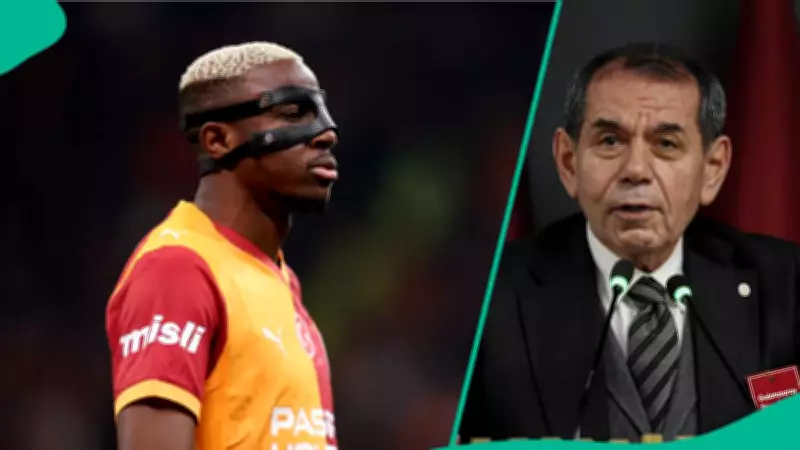 Galatasaray President Denies Victor Osimhen Salary Owed Claims Amid Rumors