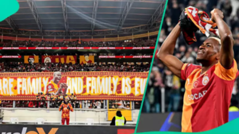Galatasaray Ultras Hail Victor Osimhen as Family Before Win Over Alanyaspor