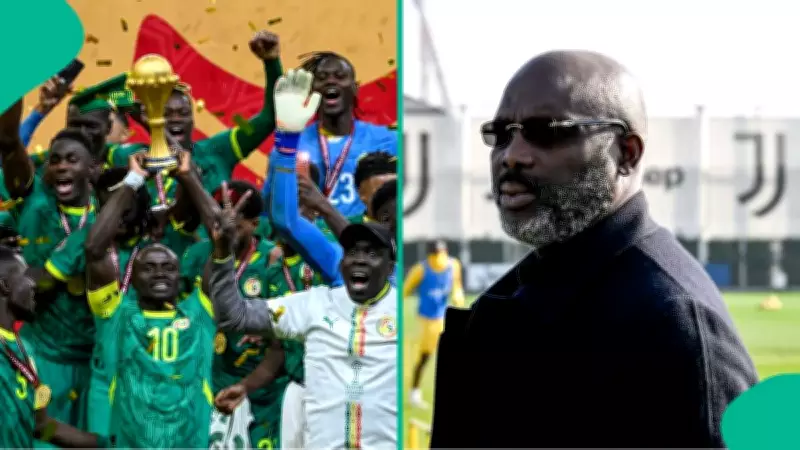 George Weah Condemns CAF Decision to Strip Senegal of AFCON 2025 Title