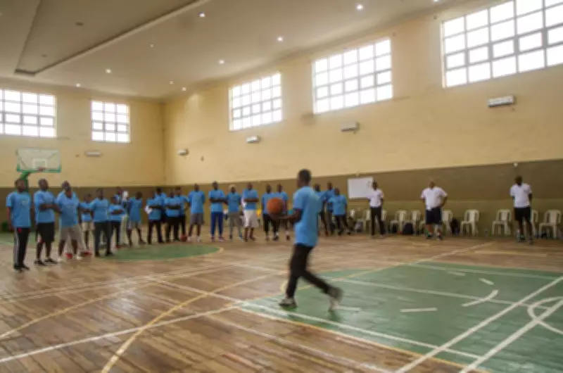Giants of Africa and Michael Blackson Academy Unveil New Community Basketball Court in Ghana