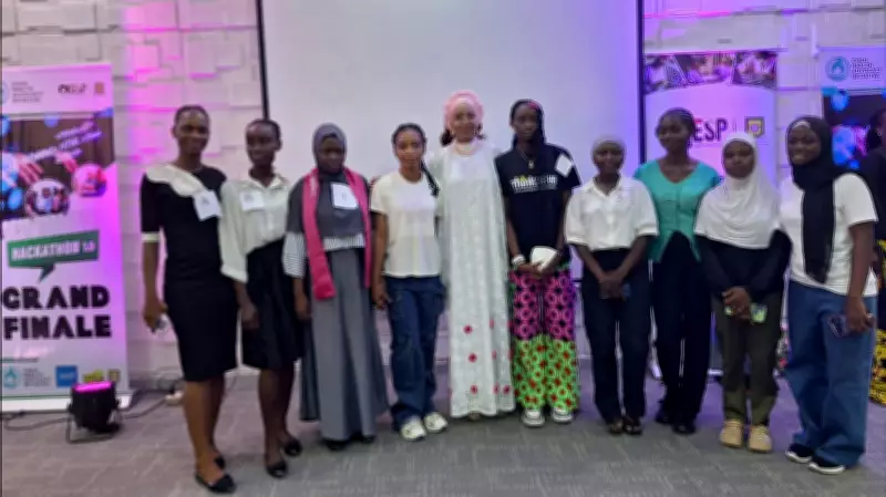 Girls Showcase Tech Solutions at CHAI-GESP Hackathon in Lagos