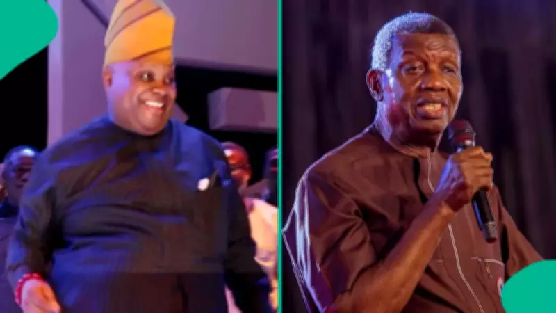 Governor Adeleke Sings and Dances for Pastor Adeboye's 84th Birthday, Video Sparks Reactions
