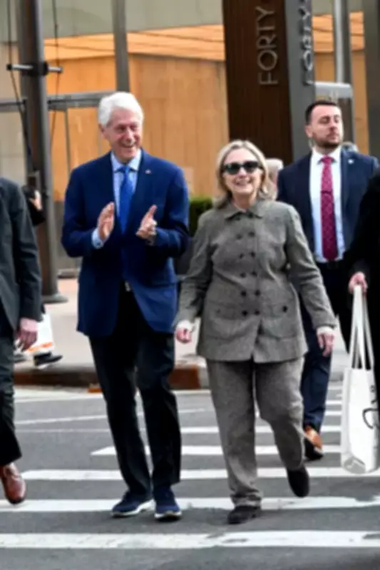 Hillary Clinton Scolds Bill After Street Crossing Incident in NYC