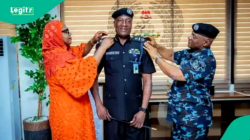 IGP Tunji Disu Decorates Jimoh as AIG, Praises Capacity to Deliver in Police Force