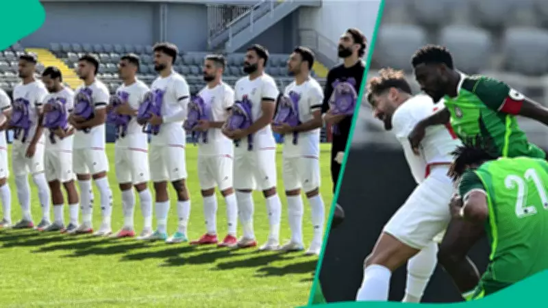 Iran Footballers Hold School Bags in Protest Before Nigeria Friendly Match