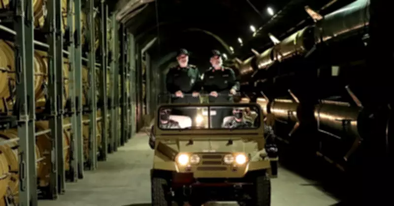 Iran Showcases Underground Missile Arsenal Amid Rising Tensions with US