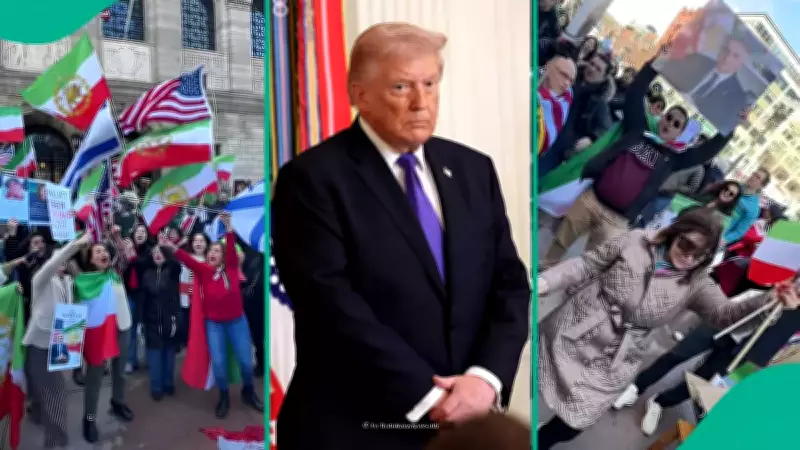 Iranian Expatriates in Boston Celebrate US-Israel Attack on Iran, Send Message to Trump