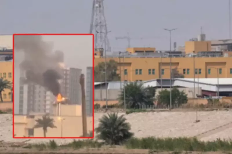 Iranian Missile Strikes US Embassy Helipad in Baghdad, Damaging Air Defense