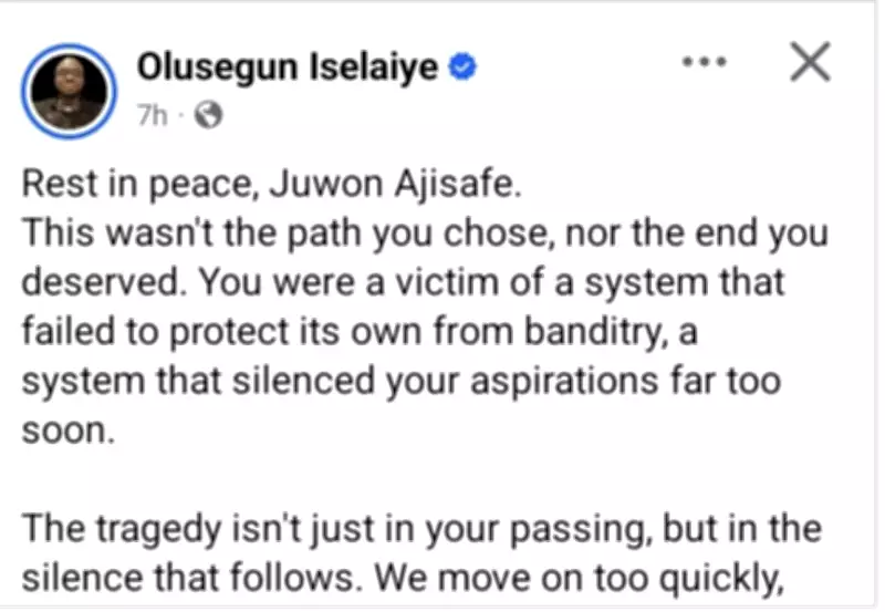 Kogi Community Mourns Youth Killed by Bandits in Egbe Attack