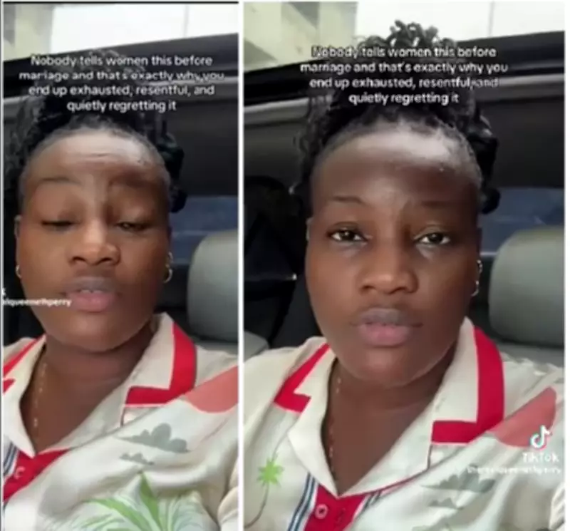 Lady Explains Why Many Women Regret Marriage, Urges Practical Preparation