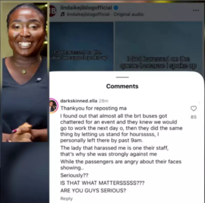 Lagos Commuter Details Harassment After Calling Out BRT Bus Shortage