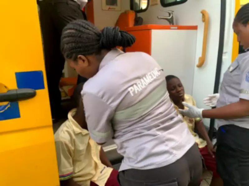 Lagos School Students and Teacher Escape Death in High-Speed Expressway Collision