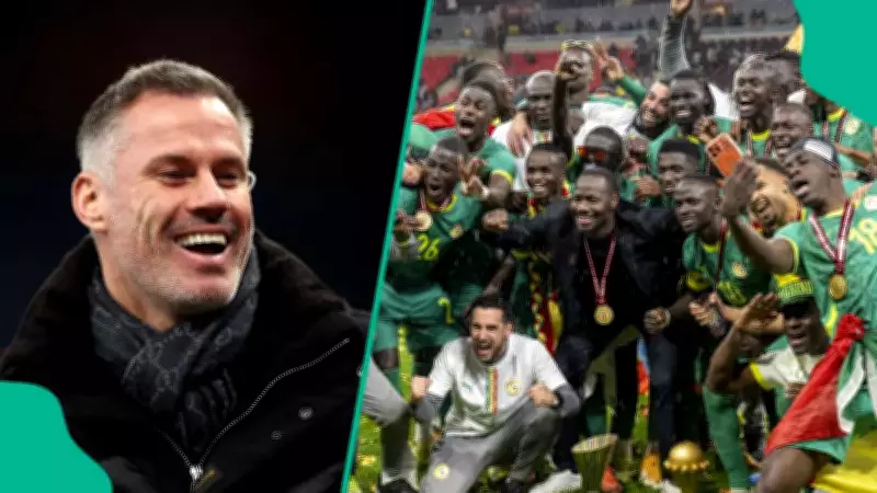 Liverpool Legend Carragher Sparks Outrage After CAF Strips Senegal of AFCON Title