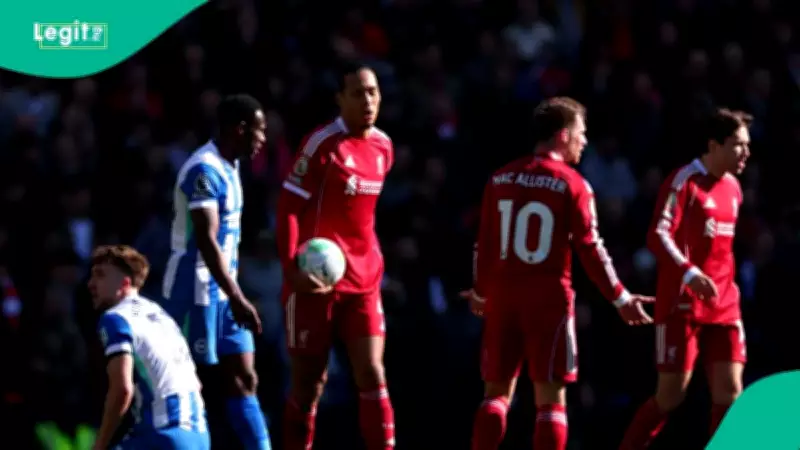 Liverpool Sets Unwanted Premier League Record After Brighton Defeat