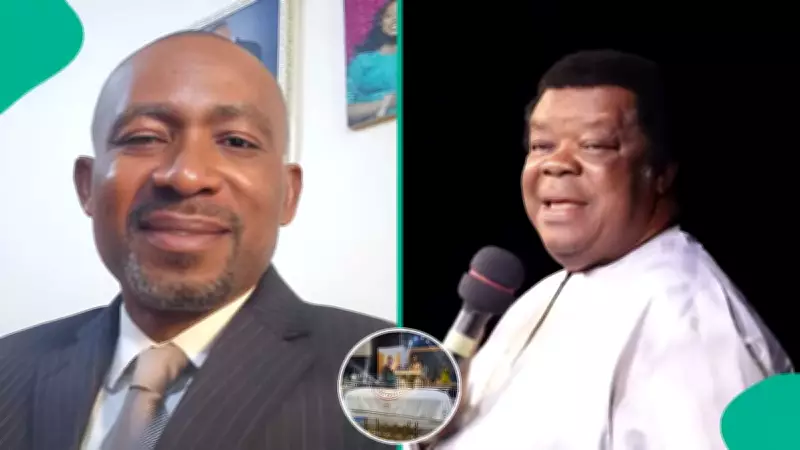 Man Breaks Down in Tears Upon Seeing Late Evangelist Uma Ukpai's Casket in Uyo