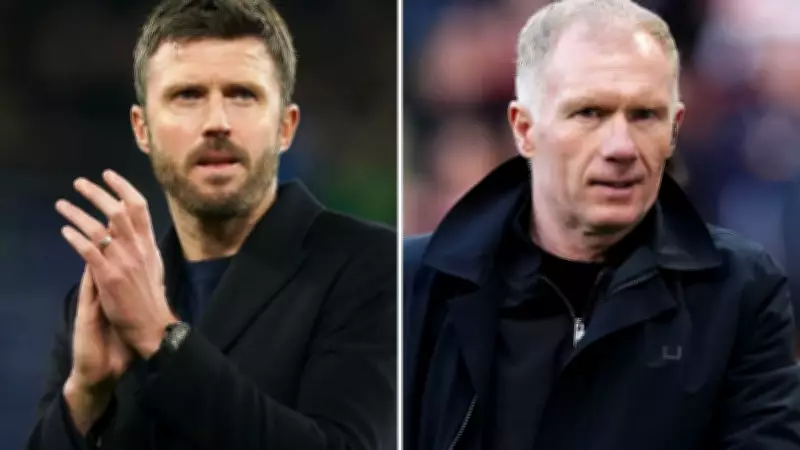 Man Utd's Carrick Unfazed by Scholes' Criticism, Calls It Social Media Noise