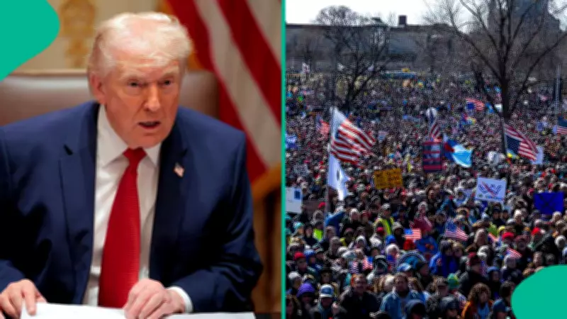 Millions Protest Across US Under 'No Kings' Banner, Issuing Five Core Demands