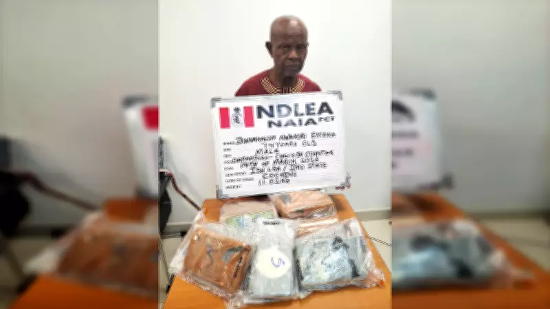 NDLEA Arrests 74-Year-Old Grandfather with 11kg Cocaine at Abuja Airport