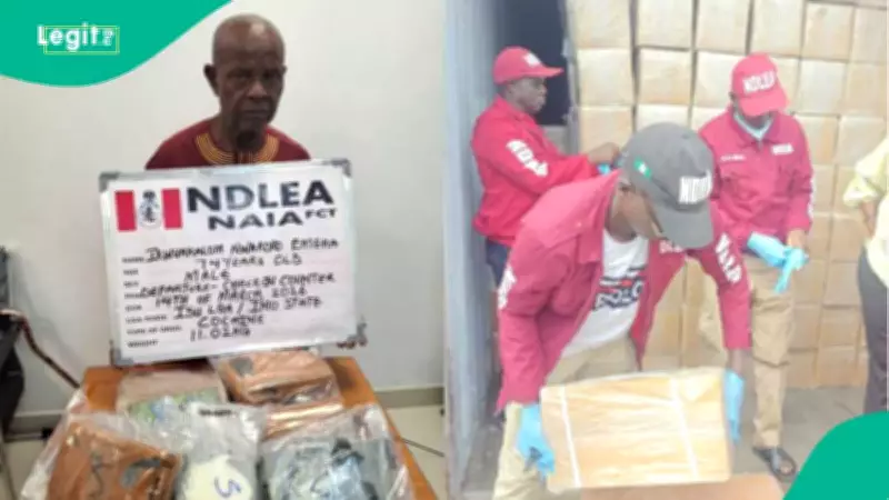 NDLEA Arrests 74-Year-Old Grandpa with 11kg Drugs at Abuja Airport