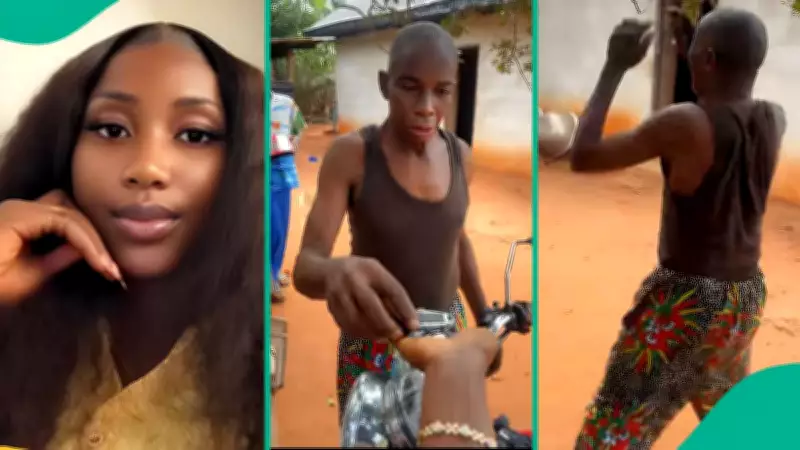 Nigerian Daughter's Heartwarming Gift of Motorcycle Leaves Father Overwhelmed with Joy