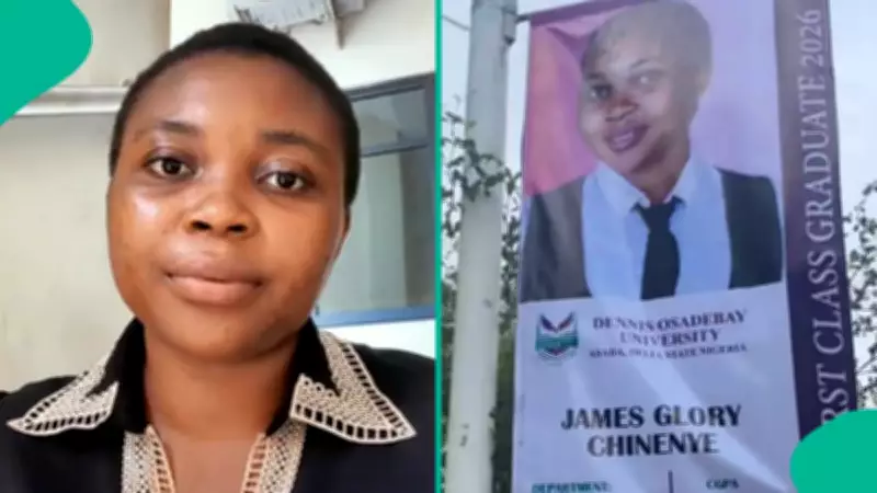 Nigerian Graduate's 4.65 CGPA Printed on Billboard Goes Viral, Sparks Reactions