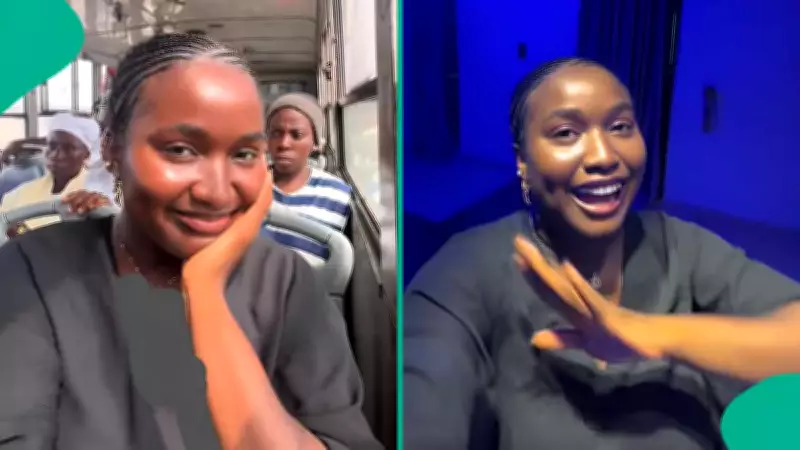 Nigerian Lady Celebrates Movie Premiere Co-Hosting Gig After Viral BRT Queue Video