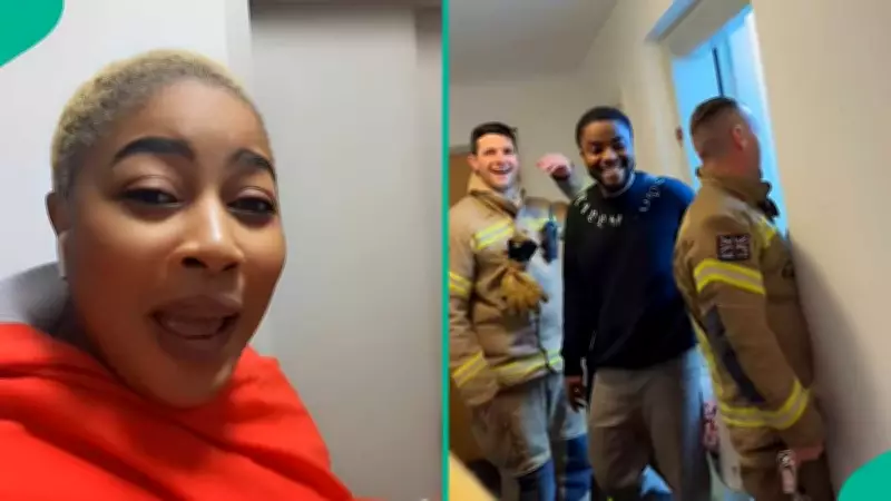 Nigerian Lady in UK Shares Viral Elevator Rescue Video, Sparks Diaspora Debate