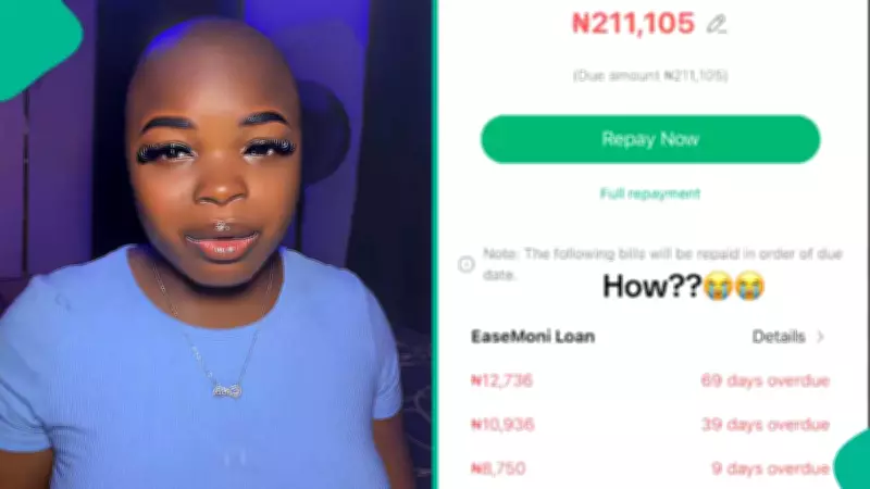 Nigerian Lady's Viral Loan App Debt of N211,105 Sparks Online Debate