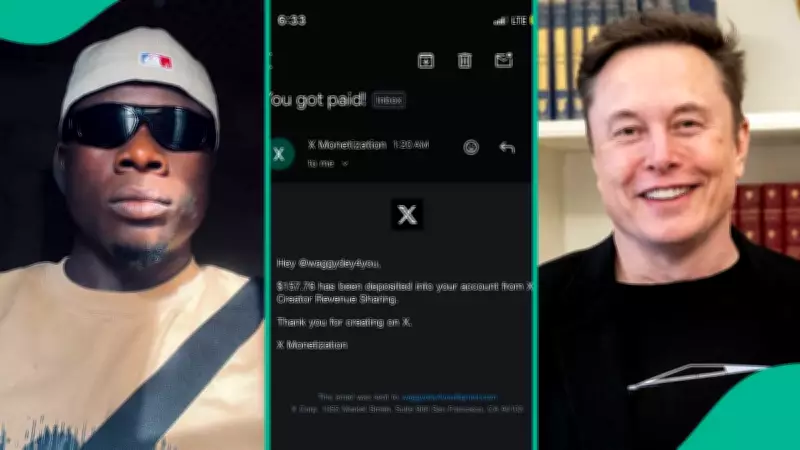 Nigerian Man Earns $157.76 from Elon Musk's X Monetization Program, Sparks Viral Reactions