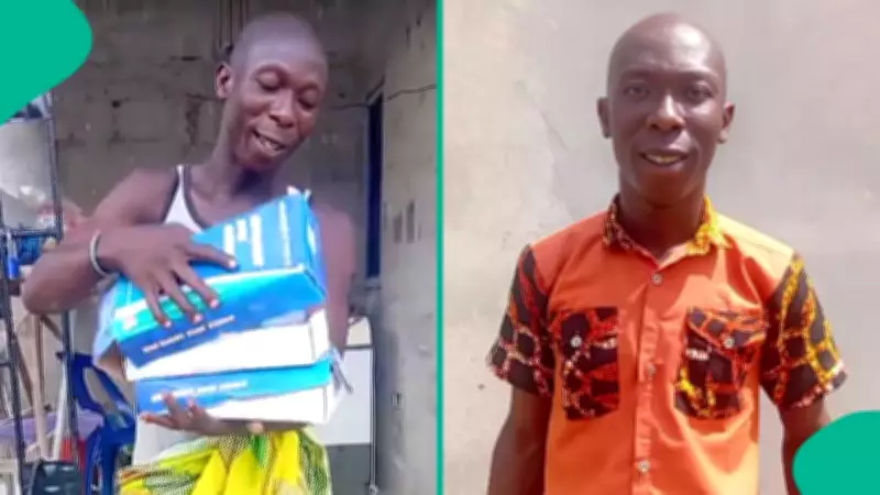 Nigerian Man Receives Door Locks Gift After Moving to Unfinished House