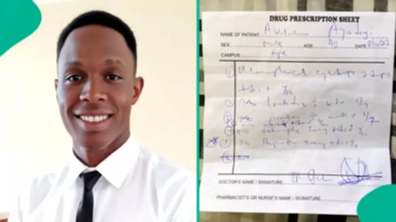 Nigerian Man Seeks Online Help to Decipher Doctor's Illegible Prescription