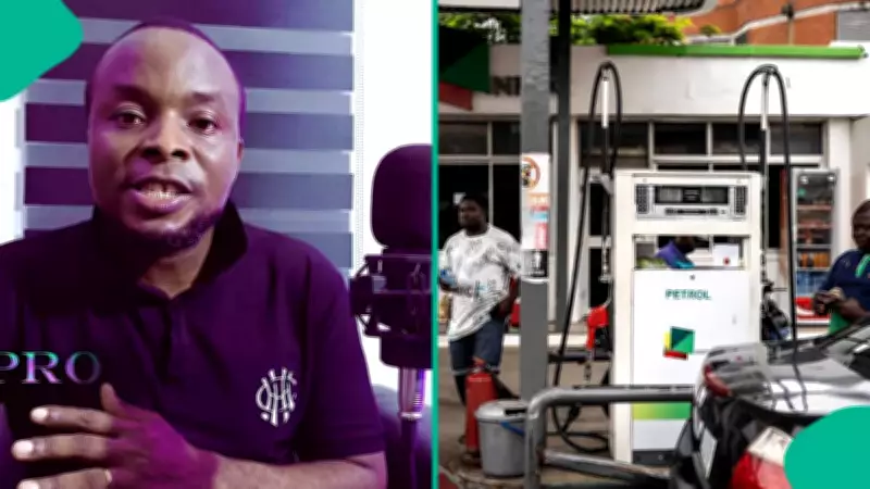 Nigerian Man Shares Fuel Price Experience at NNPC Station, Comments on Dangote Refinery Impact