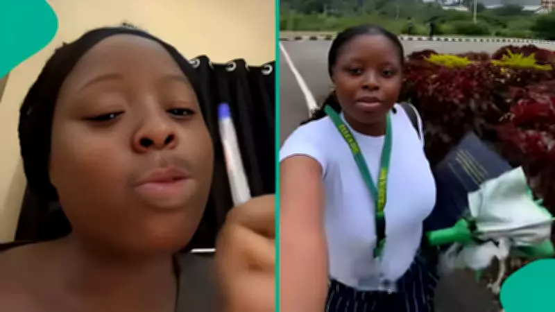 Nigerian Nursing Student Breaks Down, Urges Others to Avoid Her Course