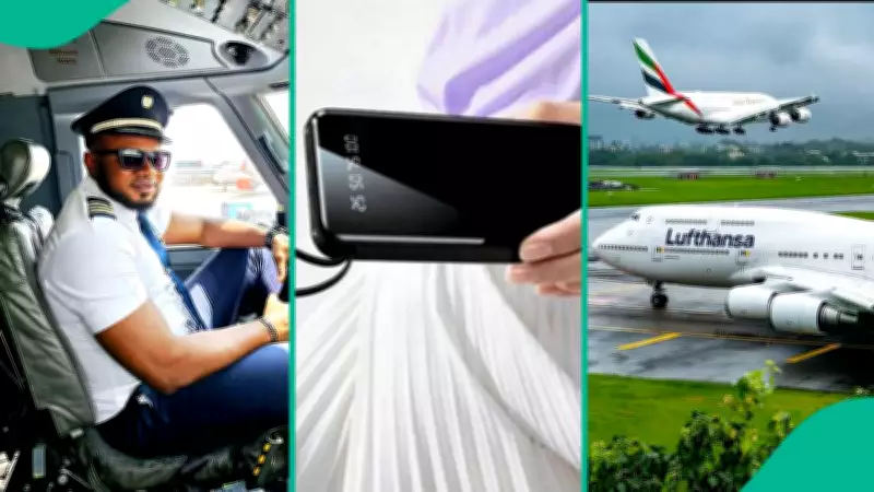Nigerian Pilot Issues Critical Flight Safety Tips as Airlines Ban Power Banks in Overhead Bins