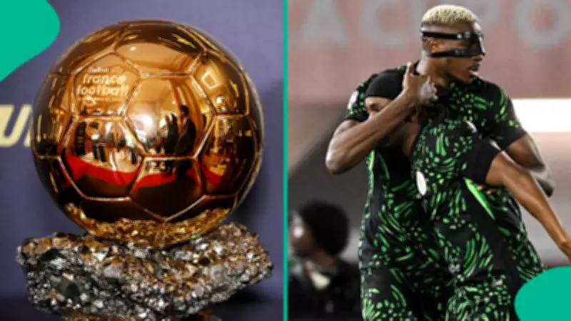Nigerian Stars Osimhen and Lookman Omitted from 2026 Ballon d'Or Top 10 Favorites List