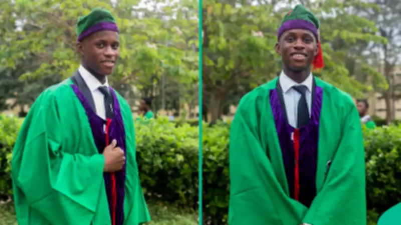 Nigerian Student's Viral Covenant University Matriculation Post Highlights Personal 'Contracts'