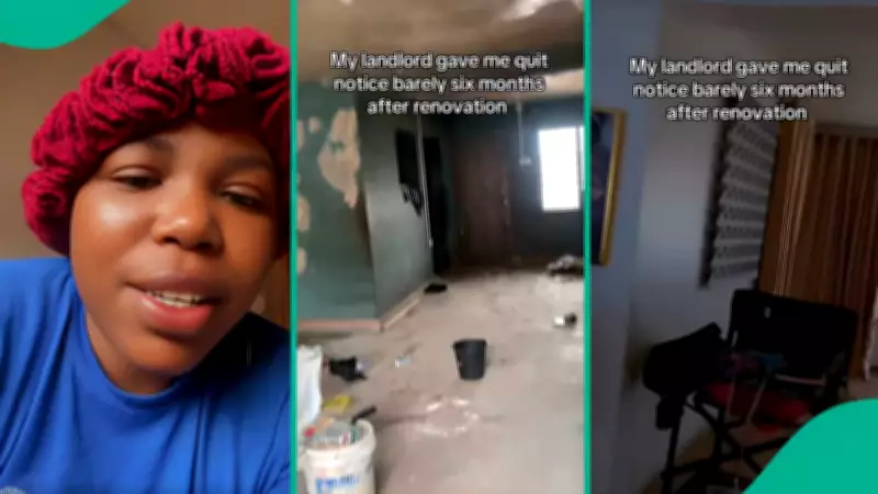 Nigerian Tenant's Anguish as Landlord Issues Quit Notice After Costly Renovations
