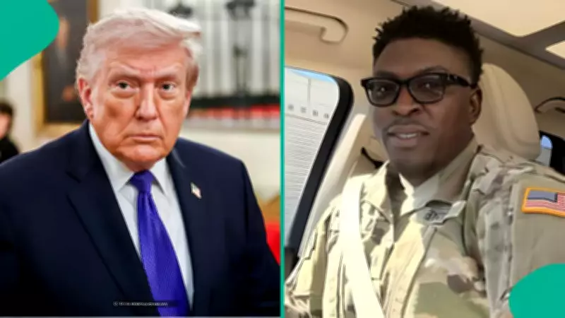 Nigerian US Soldier's Viral Comments on Trump's Iran and Sokoto Strikes