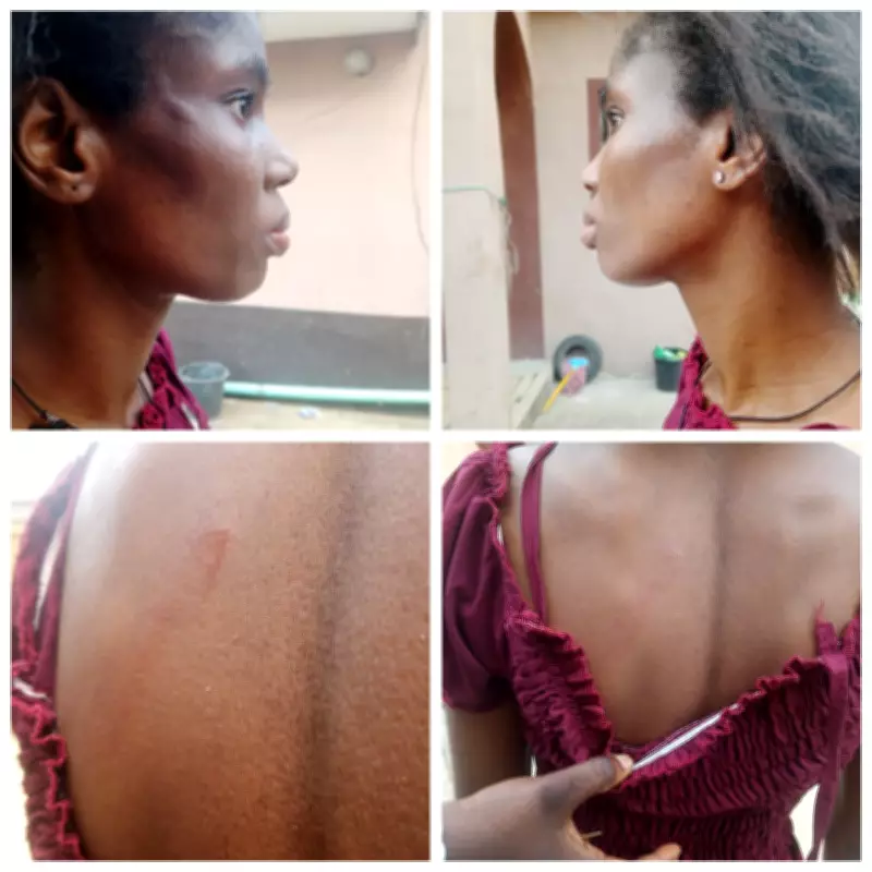 Nigerian Woman Accuses Baby's Father of Brutal Assault and Threats
