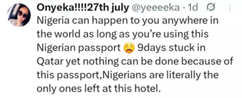 Nigerian Woman Stuck in Qatar for 9 Days Amid Bombings, Laments Passport Woes