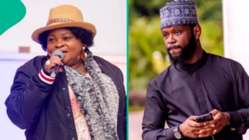 Nollywood Actress Mama No Network Criticized Over Meeting with Seyi Tinubu