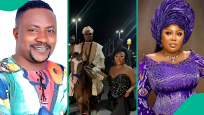 Nollywood Stars Segun Ogungbe and Wunmi Ajiboye Fuel Reconciliation Rumors at Movie Premiere